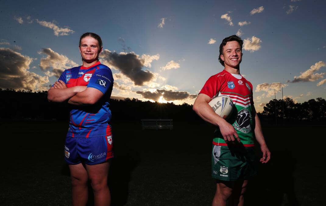 READY TO GO: Kangaroos skipper Ben Cronin and Brothers opposite Wilson Hamblin are ready for Sunday's Weissel Cup grand final. Picture: Emma Hillier