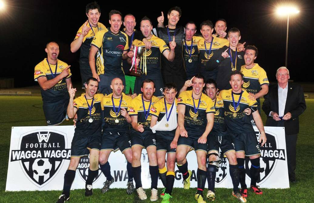FOND MEMORIES: The Junee Jaguars won the 2015 Pascoe Cup with a grand final victory over Henwood Park. Picture: Kieren L. Tilly 