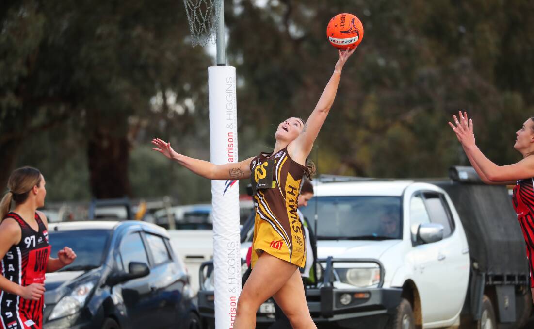 North Wagga continued their strong form with a big win over the Hawks on Saturday. Pictures: Emma Hillier