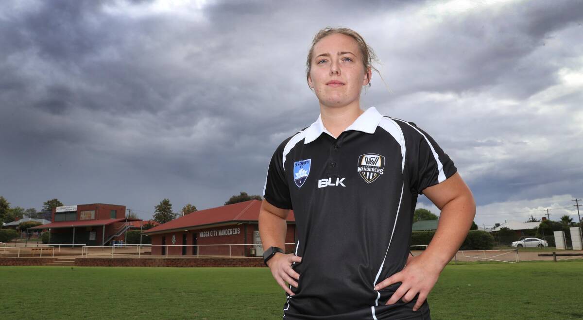 ON THE MOVE: Brooke Gayler has signed with Melbourne WNPL club Heidelberg United. Picture: Les Smith