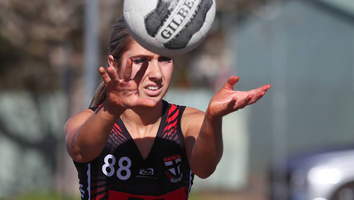 DISAPPOINTED: North Wagga coach Flynn Hogg was looking forward to a flag tilt in her first year at the club. Picture: Emma Hillier