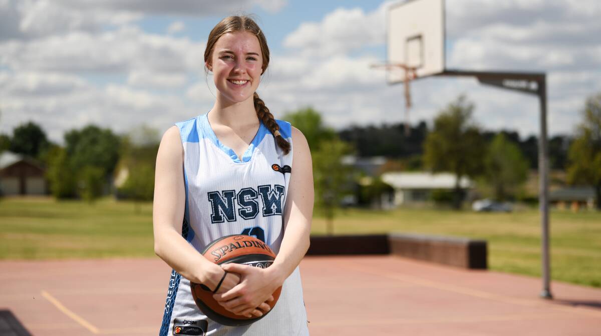 FIRST HURDLE: Wagga Blaze youngster Abbey Morton hopes to make the final NSW under-20 basketball team after being included in the initial squad. 