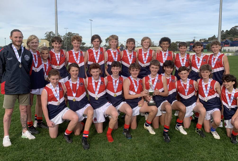 TOO STRONG: Kildare Catholic College retained their Currie Cup title with a strong win over The Riverina Anglican College in Wednesday's final.