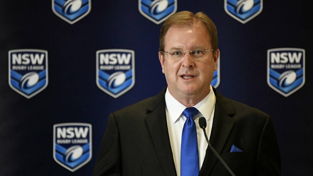 OPTIMISTIC: New South Wales Rugby League CEO David Trodden. Picture: New South Wales Rugby League