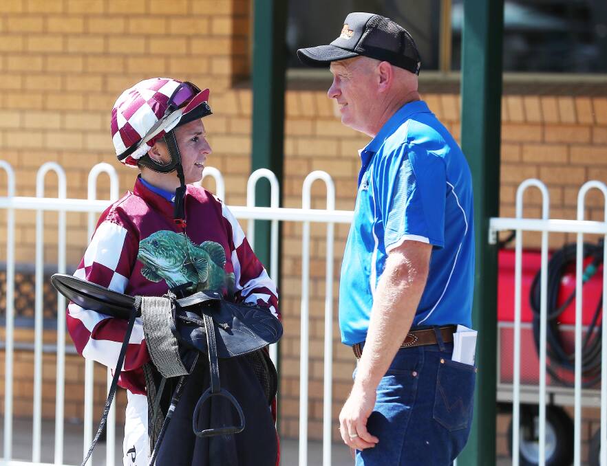 RIGHT DECISION: Tumut track curator and trainer Kerry Weir. 