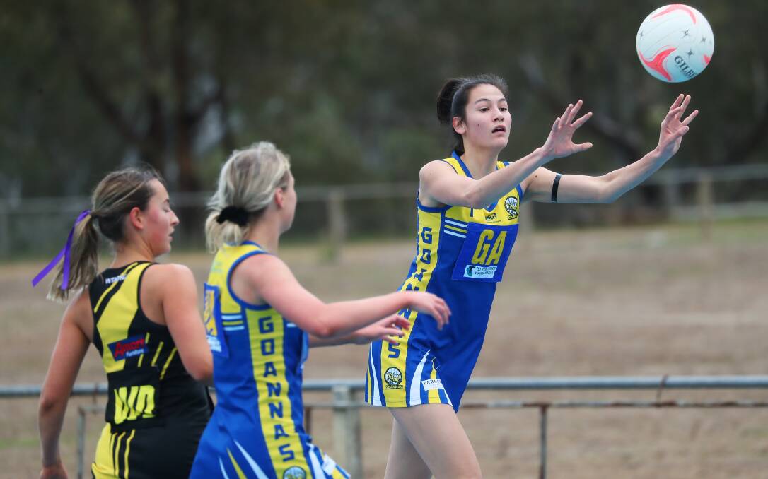 STANDOUT: Mangoplah-Cookardinia United-Eastlakes' Sophie Fawns recently travelled to Queensland to help NSW Swifts prepare for their Super Netball campaign. Picture: Emma Hillier