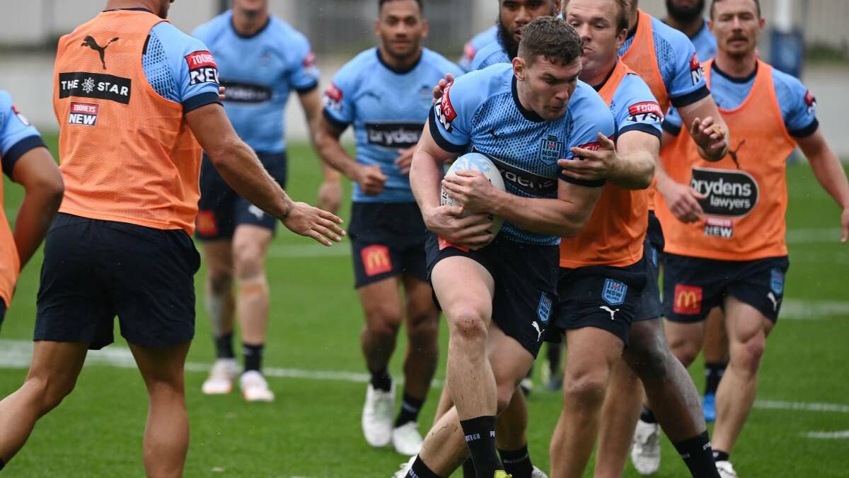 LEGEND BACKING: Steve 'Blocker' Roach says Liam Martin is ideally equipped to make an impact off the bench for NSW. Picture: Getty Images