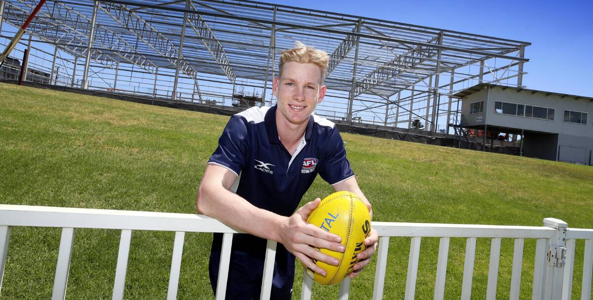 RIVERINA LEAGUE BOUND: Sam Stening is looking forward to his first tilt in the league with Collingullie-Glenfield Park. Picture: Les Smith