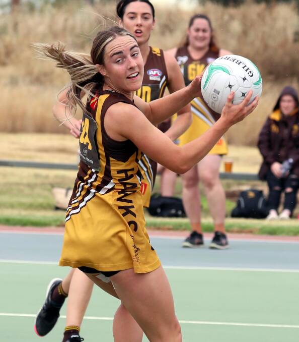 BACK IN ACTION: East Wagga Kooringal's Holly Nelson. Picture: Les Smith