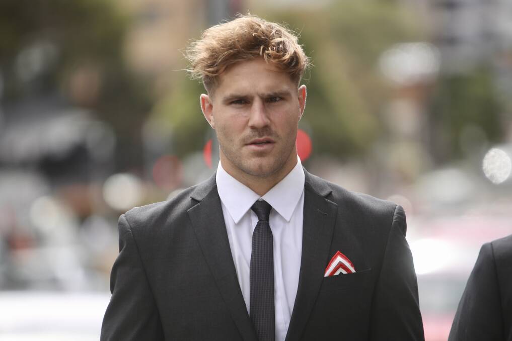 Jack de Belin during the fourth week of his sexual assault trial at Wollongong District Court. Picture: Adam McLean