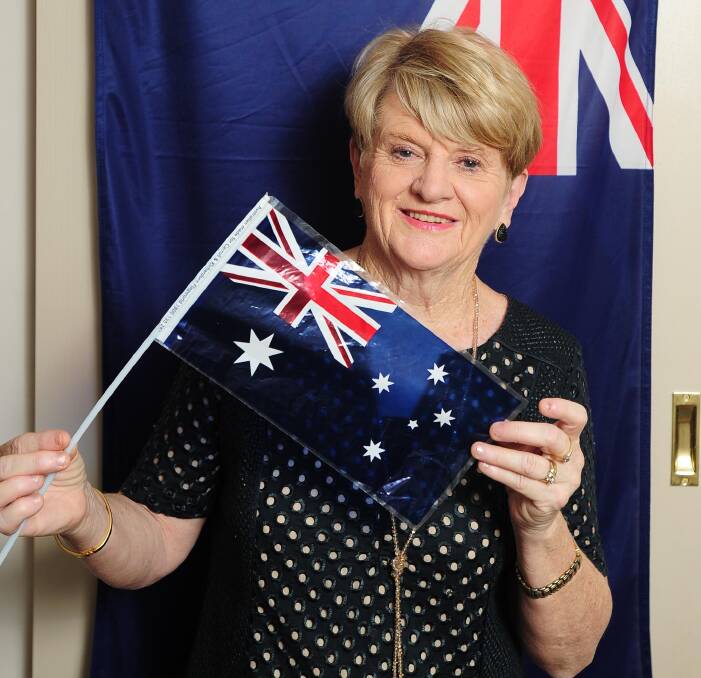 AUSSIE PRIDE: City of Wagga Wagga Eisteddfod dance convener Dianne Jacobson is honoured to be nominated for Citizen of the Year. Picture: Kieren L Tilly