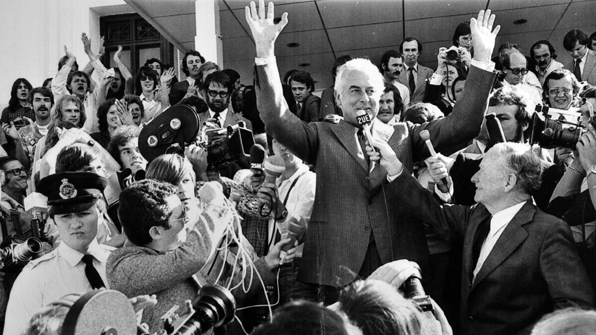 IT'S TIME: If the Crown could act to dismiss the democratically elected Gough Whitlam, then why can't it act on a clause in the Constitution, a reader asks. 