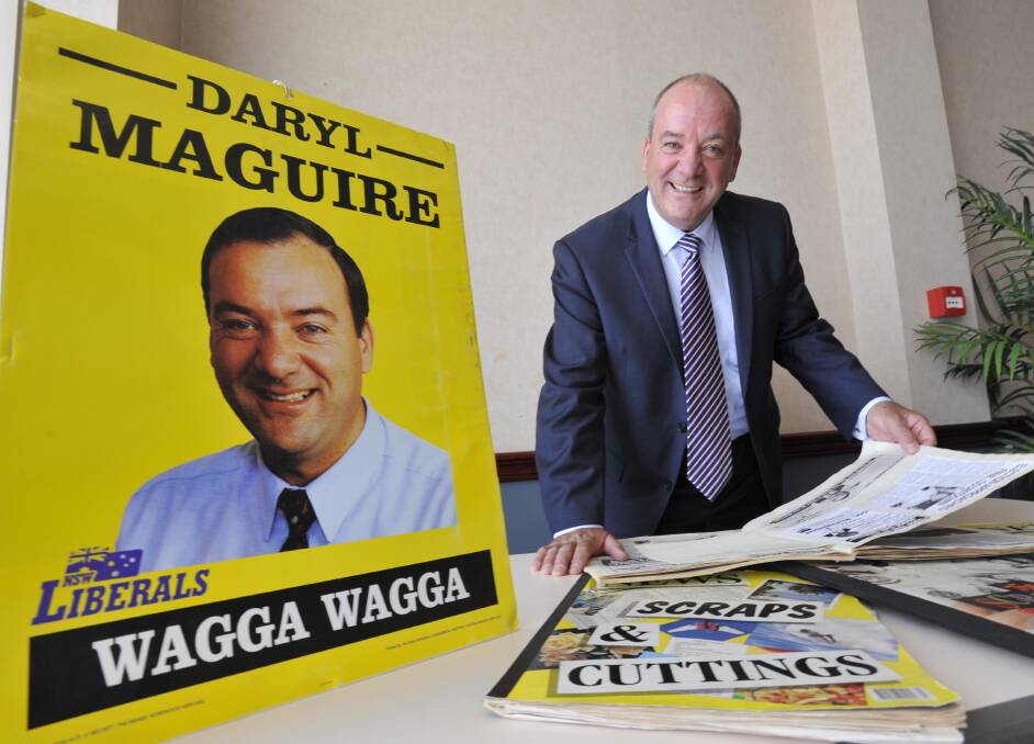 You say: Daryl Maguire farewells his electorate