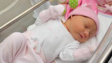 Evie Grace Cowled was born on August 4 at Wagga Base Hospital and is the first child for Naomi Downes and Blake Cowled. 