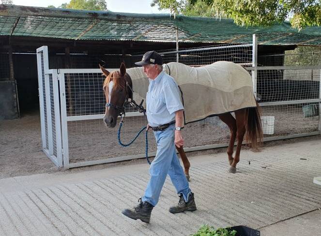 NOT HAPPY: Corowa trainer Geoff Duryea has scratched News Girl from her trial at Wagga on Thursday. Picture: Duryea Racing