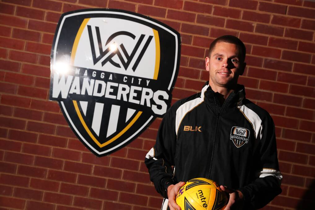 BACK ON BOARD: Dylan Berkrey will return to Wagga City Wanderers for the upcoming National Premier League ACT season. Picture: Emma Hillier