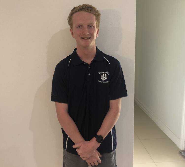 NEW SIGNING: Coleambally has snared the services of Sam Hopper from Leeton-Whitton for season 2021.