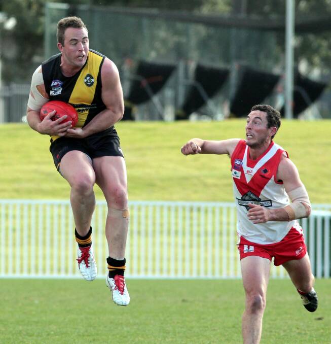 ON BOARD: Former Wagga Tigers forward Rob Tuohey has joined Narrandera for the 2020 season, should it go ahead. Picture: Les Smith