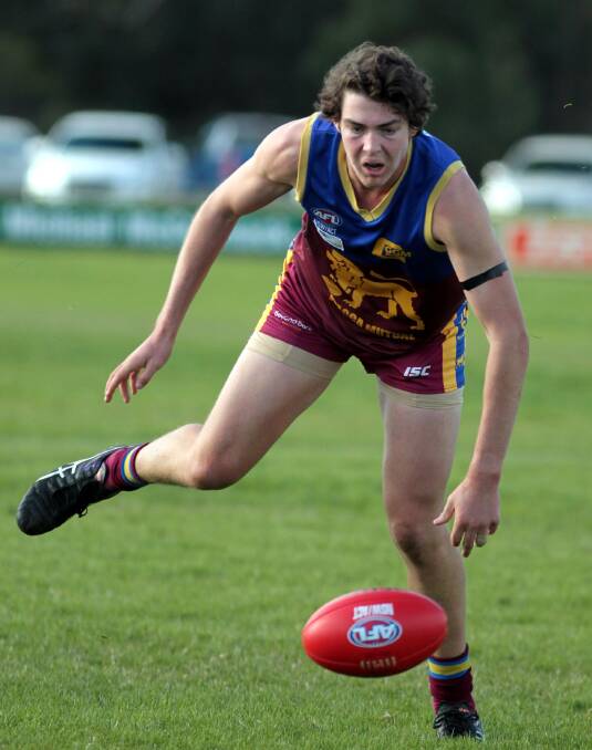 STANDOUT: Riley Corbett was one of Ganmain-Grong Grong-Matong's best in the pre-season trial win over Marrar on Thursday night.
