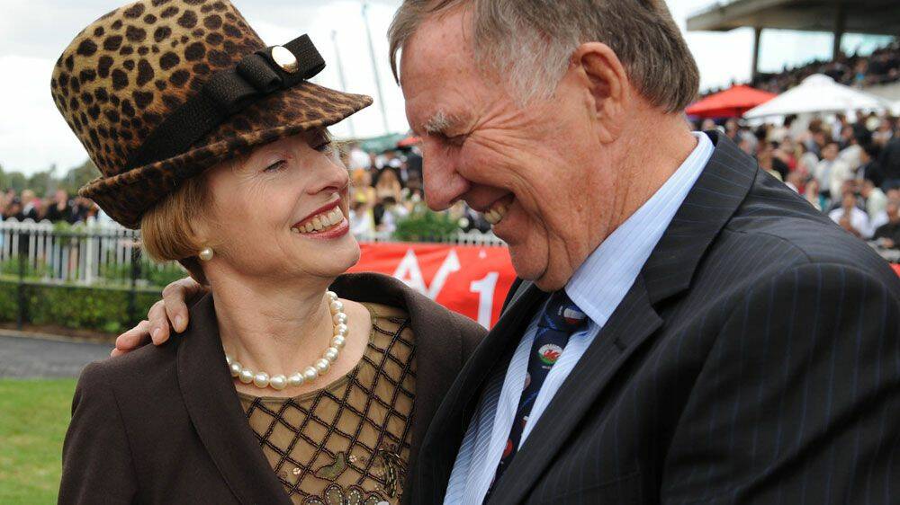 FRIENDS TURNED RIVALS: Gai Waterhouse and John Singleton both have leading chances in today's Queen of the South at Murrumbidgee Turf Club.