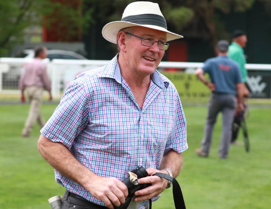 HIGHWAY BOUND: Wagga trainer Wayne Carroll will run Just Business in the Highway at Randwick on Saturday. Picture: Les Smith
