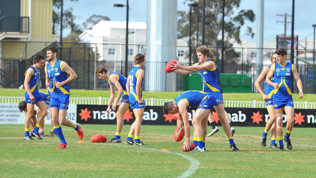 Canberra Demons in action at Robertson Oval back in the 2016 season.