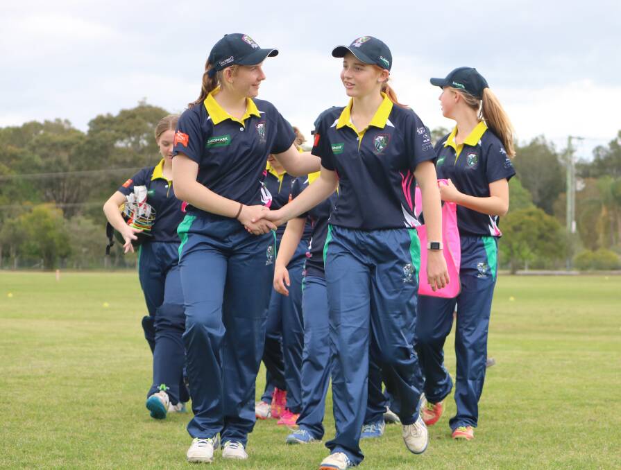 TALENT: Lucy McKelvie-Hill and Erin Hogan will represent Border Bullets in the Regional Big Bash.