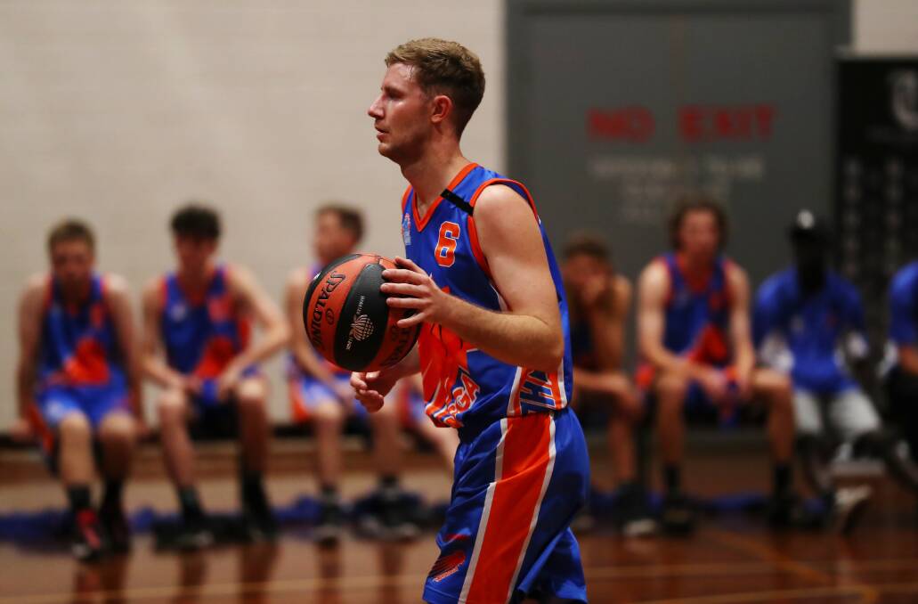 HOPEFUL: Wagga Heat coach Zac Maloney in action this season. Picture: Emma Hillier