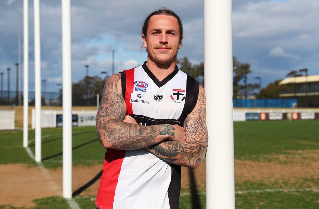 ON THE MOVE: Former North Wagga star Jake May has signed with AFL Canberra club Queanbeyan. Picture: Emma Hillier