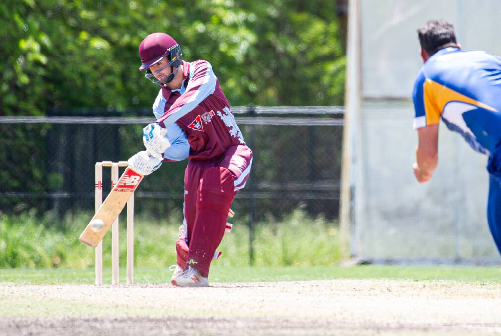 Josh Staines in action for Western District in Canberra. Picture: Elesa Kurtz