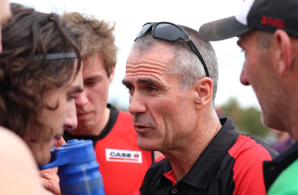 THINKING OUTSIDE THE SQUARE: Experienced Marrar coach Shane Lenon believes a top-eight finals series could work in the 2020 season. Picture: Les Smith