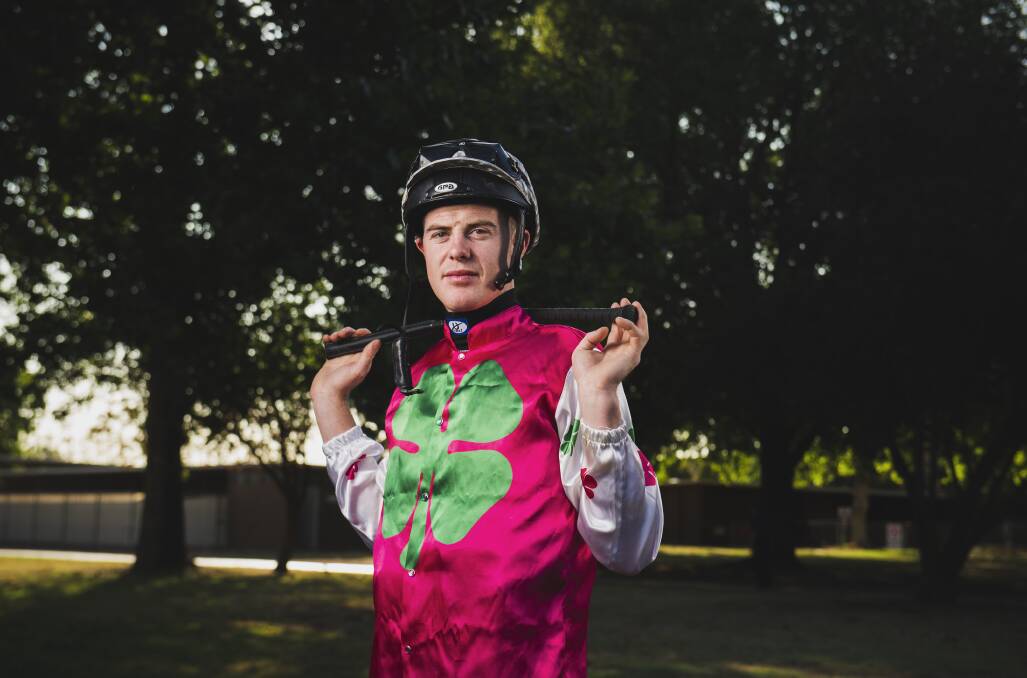 John Kissick is happy to be returning to race riding at Wagga on Thursday. Picture: Dion Georgopoulos