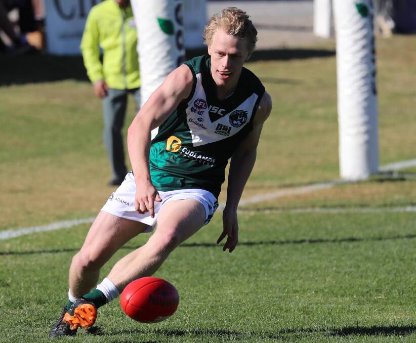 INCLUSION: Luke Redfern will return for Coolamon on Saturday to face Narrandera at Kindra Park. Picture: Les Smith