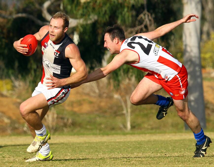 Lachlan Highfield in action for North Wagga in 2017.