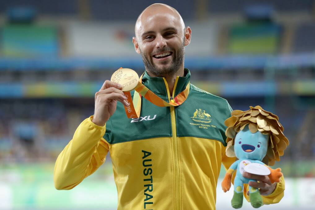 Scott Reardon wins Gold Medal for Australia at Paralympics in Rio