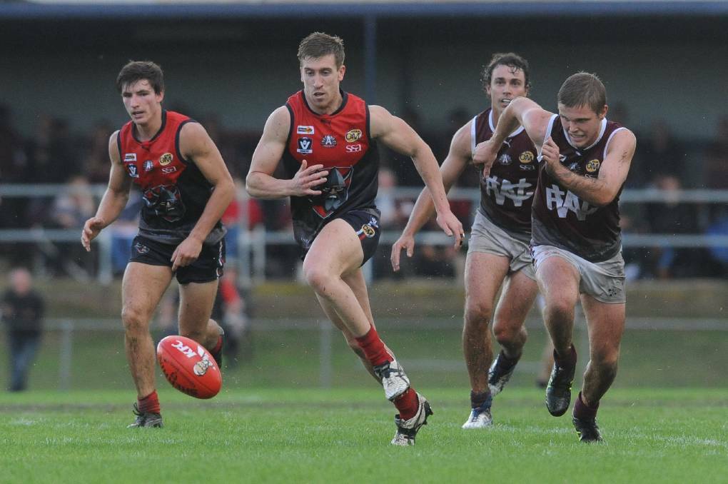 Wodonga Raiders defender Shane Munro is set to join Farrer League club Temora. Picture: The Border Mail