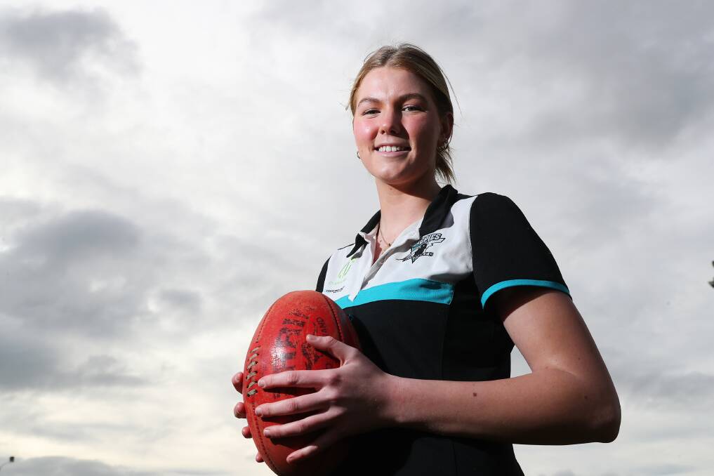 RISING STAR: Wagga's Ally Morphett hopes to be picked up in the AFL Women's Draft on Tuesday night. Picture: Emma Hillier