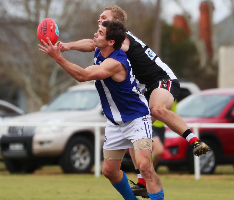 BIG COUP: Matt Wallis in action for
Temora last season. After five years
at Nixon Park, he has crossed to 
Northern Jets. Picture: Emma Hillier