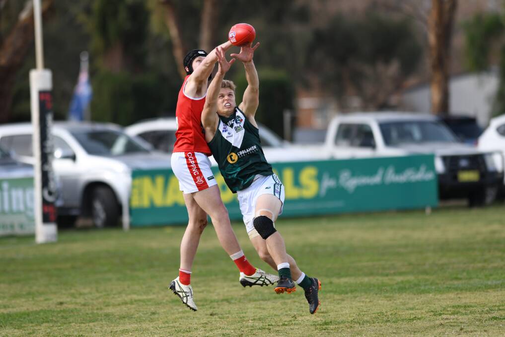 STAR RECRUIT: Coolamon hope to welcome back Jeremiah Maslin from a hamstring injury for Saturday's Riverina League derby against Ganmain-Grong Grong-Matong.