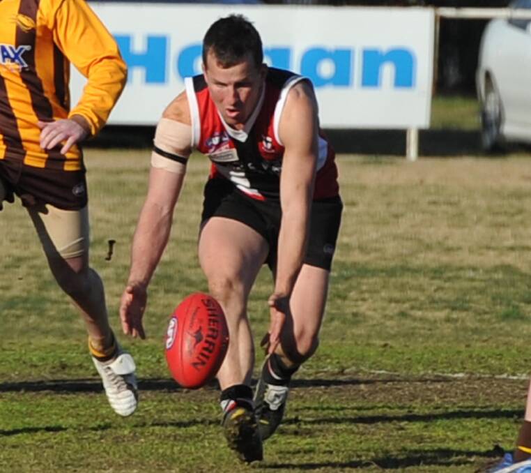 BACK AT THE SAINTS: Steve Barnes will be back at North Wagga this season after returning from Western Australia.