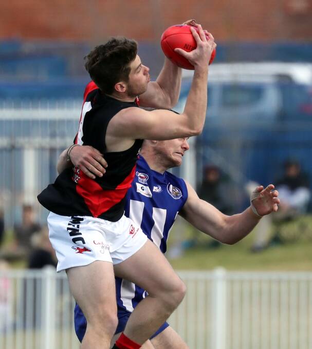 TIMELY RETURN: Marrar assistant coach Cal Gardner expects to return from a hamstring injury for Saturday's top of the table showdown against North Wagga at Langtry Oval. Picture: Les Smith