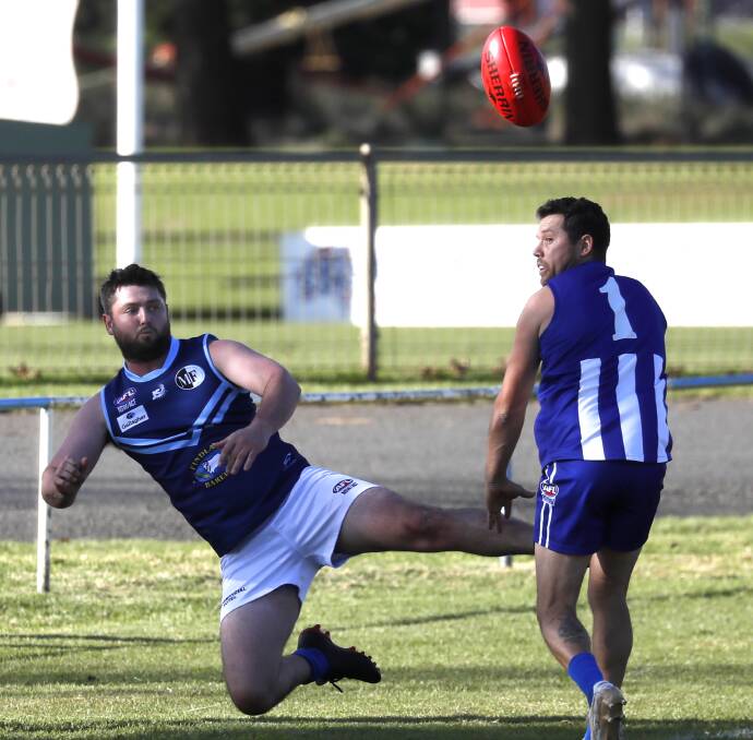 Luke Paterson has returned to Narrandera after a couple of seasons with Farrer League club Barellan. Picture by Les Smith