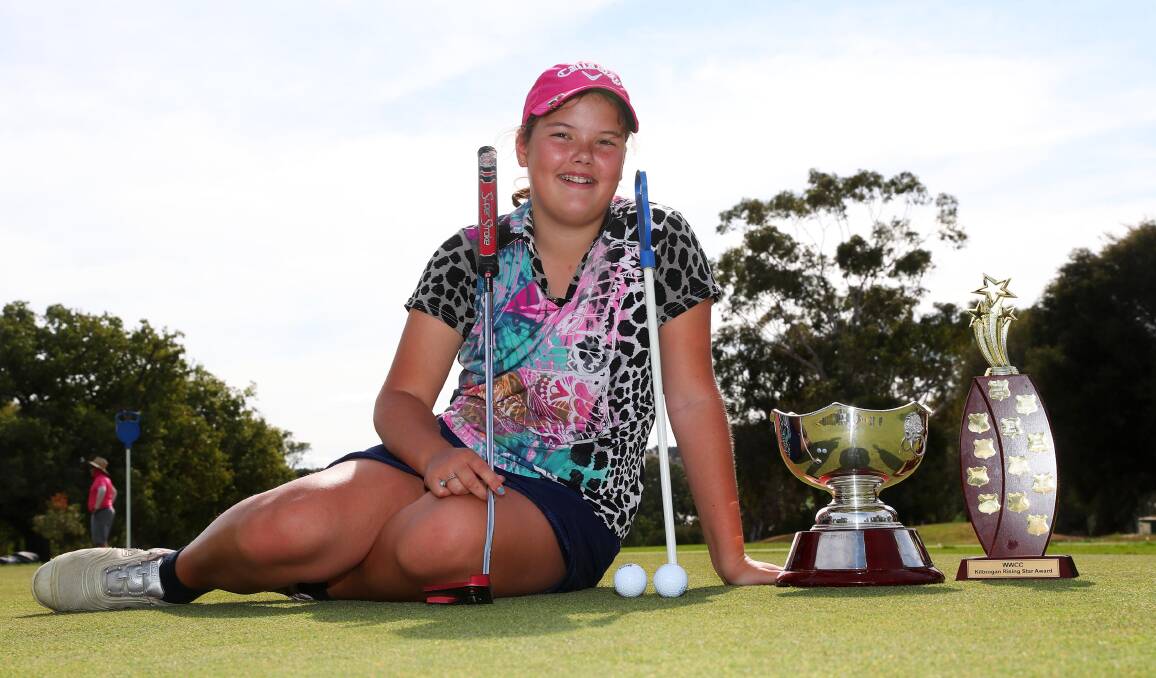TITLE DEFENCE: Last year's ladies club champion at Wagga Country Club, Josie Currie. Picture: Emma Hillier