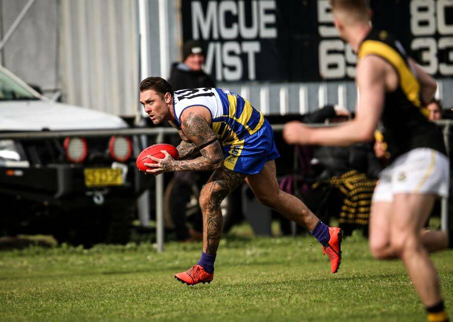 KEY SIGNING: Trent Castles will return to Mangoplah-Cookardinia United-Eastlakes for a full season in 2021. Picture: James Wiltshire