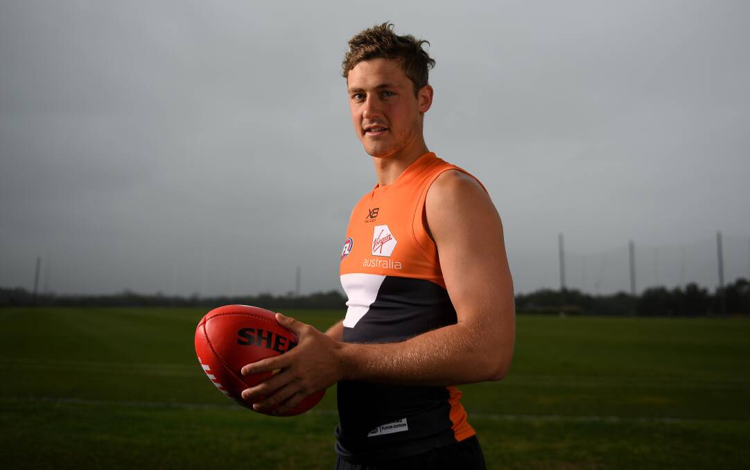 SET FOR SEPTEMBER: Harry Perryman is looking forward to his second taste of AFL finals for Greater Western Sydney (GWS) on Saturday. Picture: Dan Himbrechts