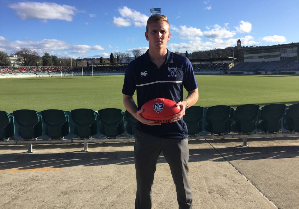 HOMECOMING: Canberra Demons captain-coach Kade Klemke is looking forward to leading a team with a strong Riverina flavour at Robertson Oval on Saturday. 