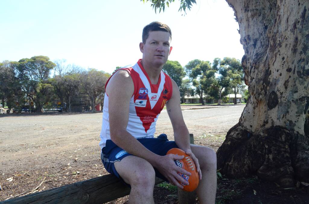 GOING STRONG: Griffith veteran Mick Duncan will play his 300th game for the club against Turvey Park on Saturday. Picture: Liam Warren