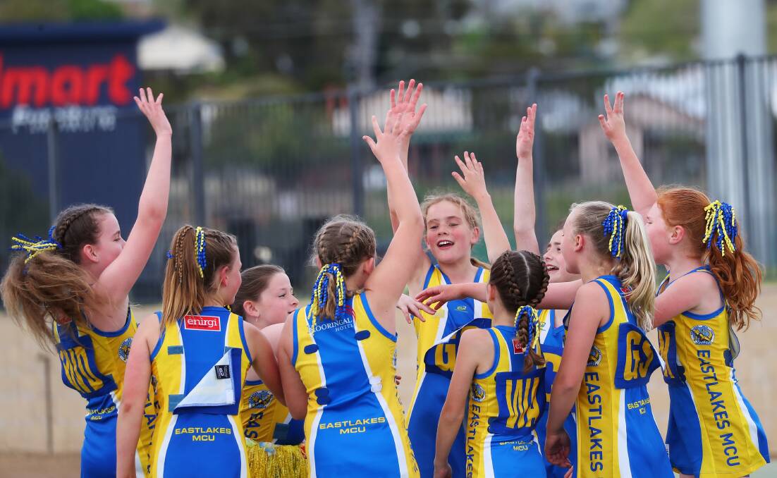 HAPPIER TIMES: Eastlakes-MCU's under 11s celebrate their grand final win at Robertson Oval last year. Picture: Emma Hillier