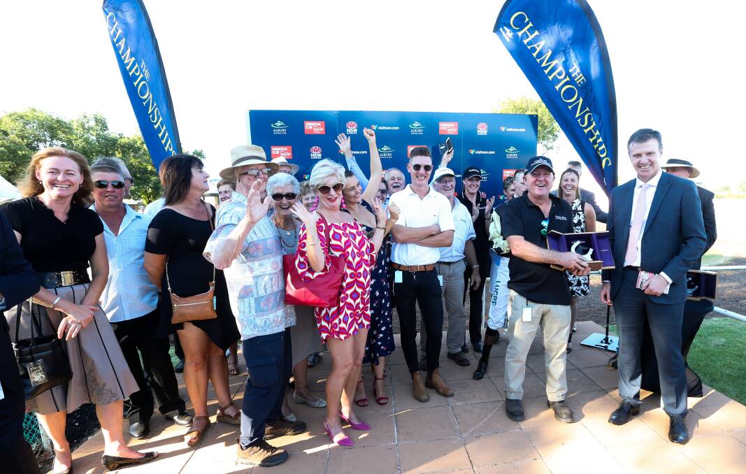 Festivities at last year's Country Championships meet at Albury.