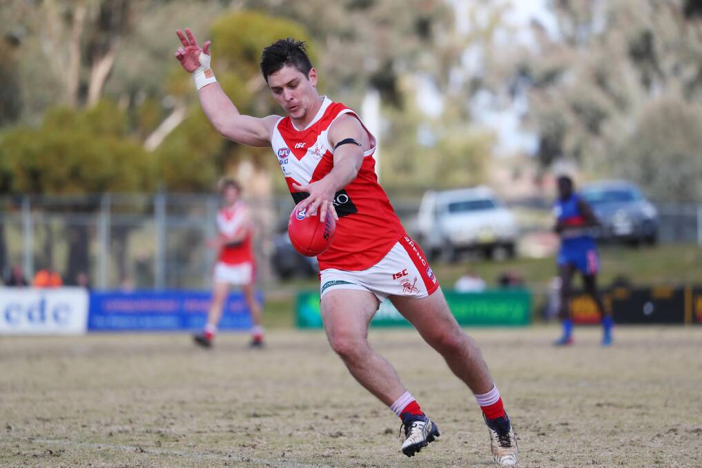 INCLUSION: Collingullie-Glenfield Park will welcome back Daniel Frawley for Saturday's clash with Coolamon at Crossroads Oval.